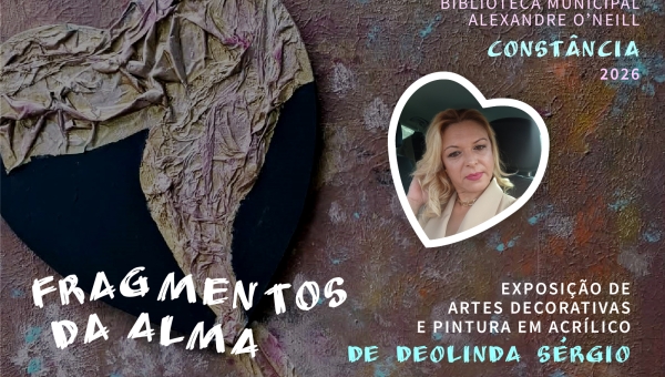 «Fragmentos da Alma» artes decorativas e pintura a óleo, de Deolinda Sérgio