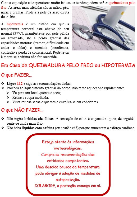 Efeitos do Frio no Organismo
