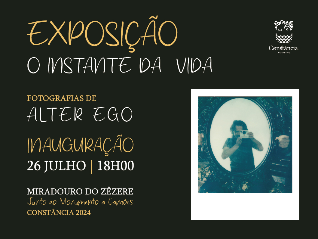 «O Instante da Vida» Instalação de fotografia no Miradouro do Zêzere