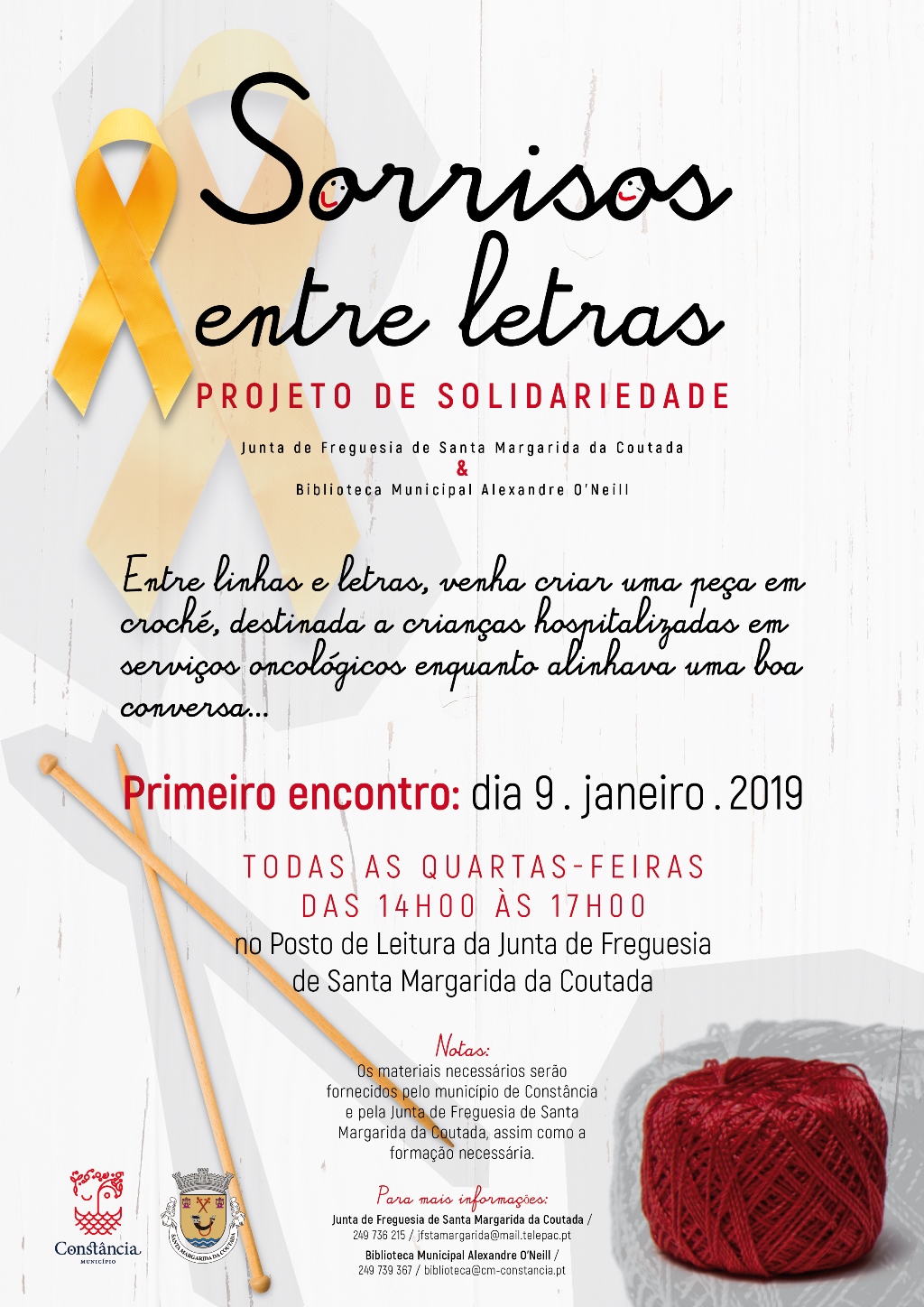 Cartaz Sorrisos Entre Letras 2