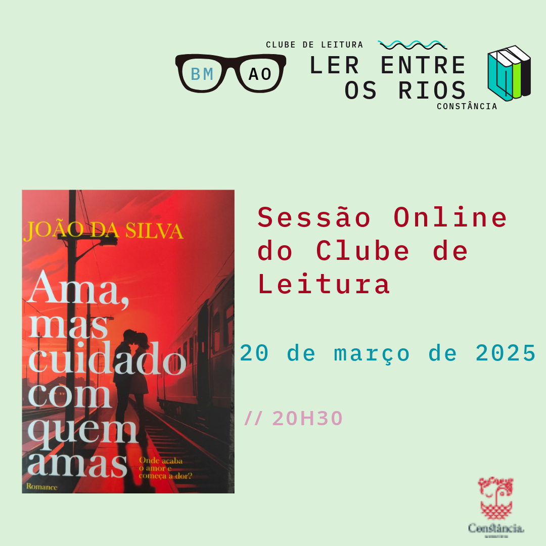 O clube de leitura "LER ENTRE OS RIOS", continua a sua descoberta de novos e antigos livros.